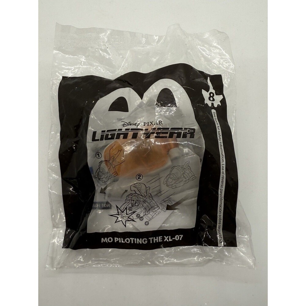 MCDONALDS HAPPY MEAL TOY #8 LIGHTYEAR MO PILOTING THE XL-07 DISNEY PIXAR 2022